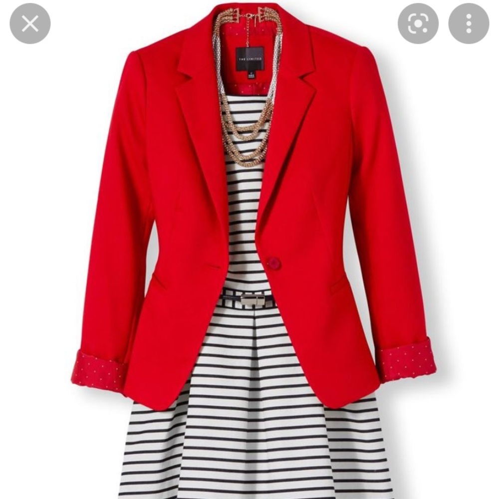 Red Blazer!  Excellent conditions!